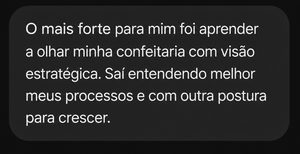 Depoimento de aluna 5